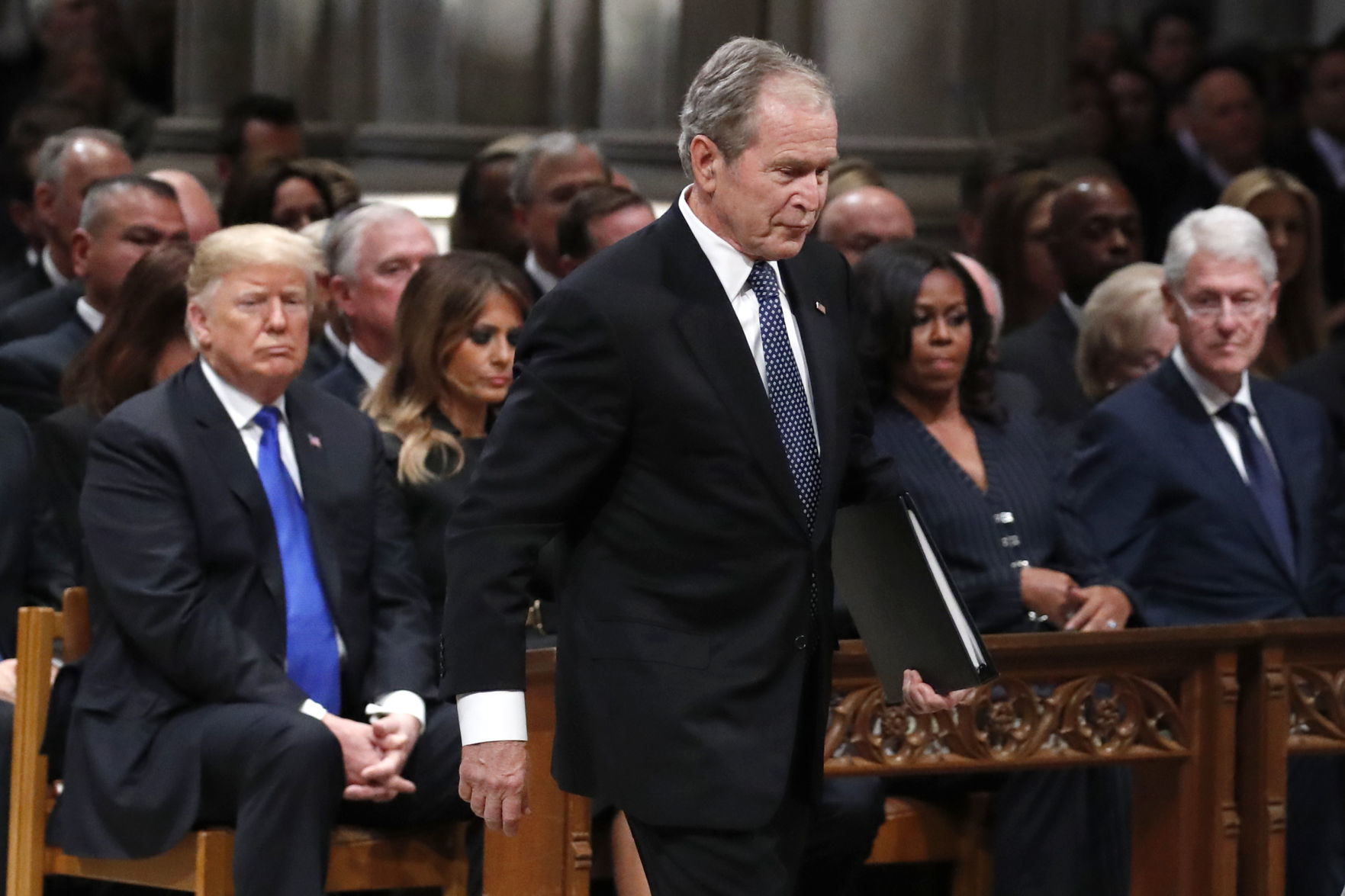 APTOPIX George HW Bush